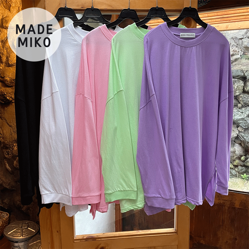 (NEW 5%) Miko Made 데일리 박스 T