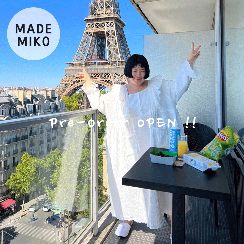 (NEW 10%) Miko Made 레이스 잠옷
